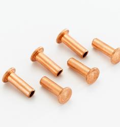 紅銅中空鉚釘DS-SQP-DCC-007